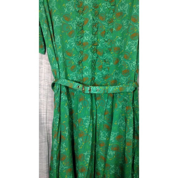 COPY - Disney Parks Orange Bird Green Belted Dress Size Large NWT! - Picture 4 of 14